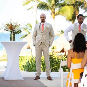 wedding ceremony photography in finest playa mujeres1