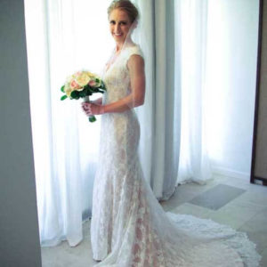 wedding photography bride with dress excellence el carmen