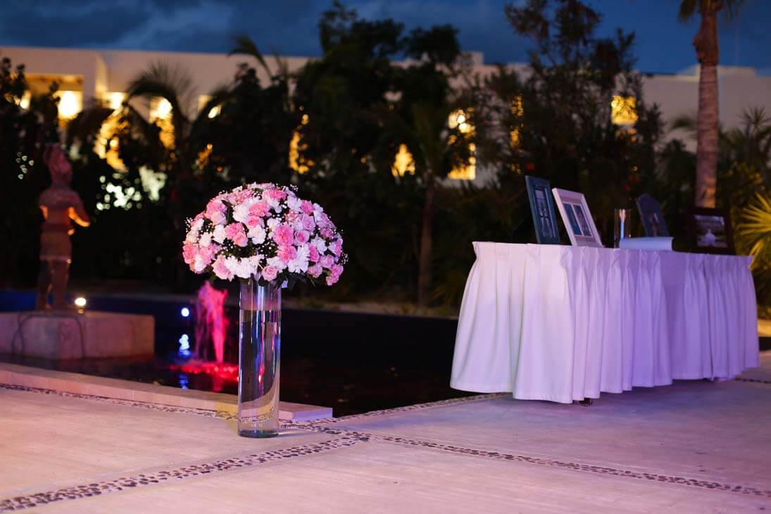wedding reception photography in excellence playa mujeres16