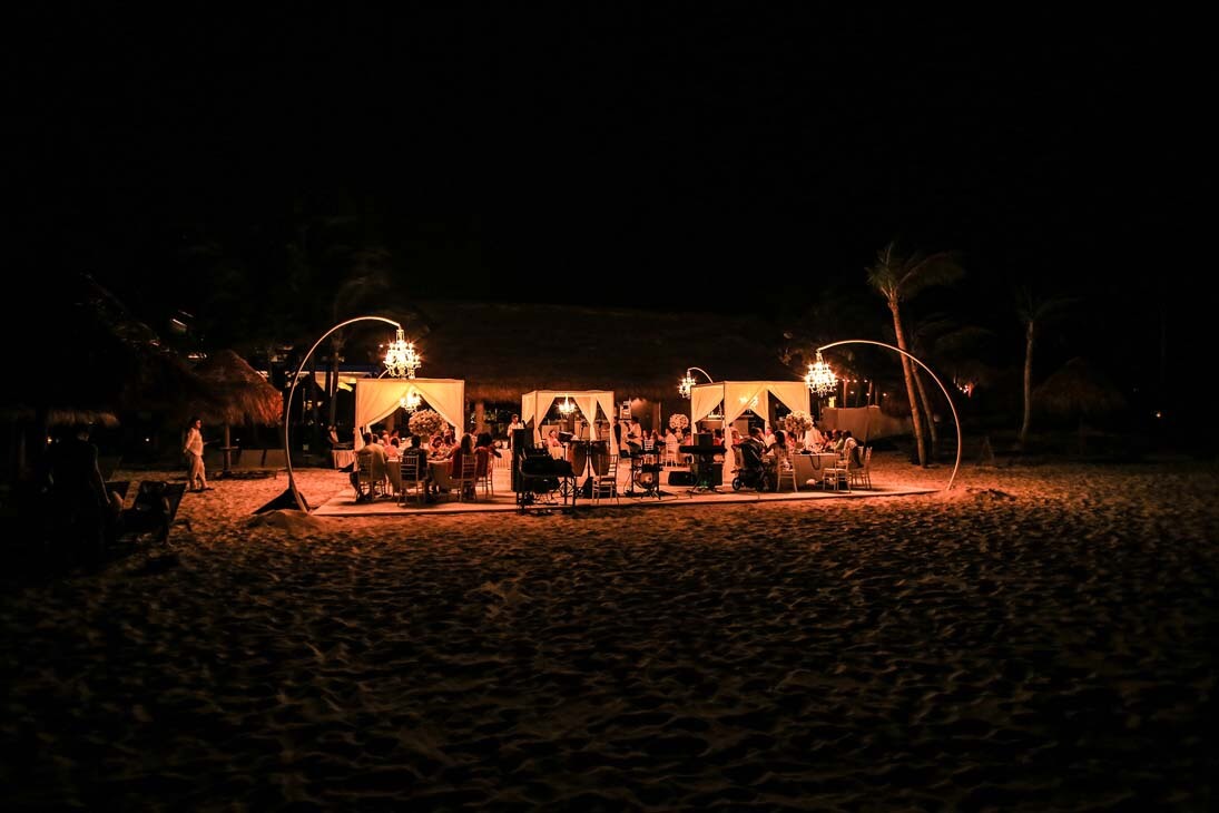 wedding reception photography in finest playa mujeres17