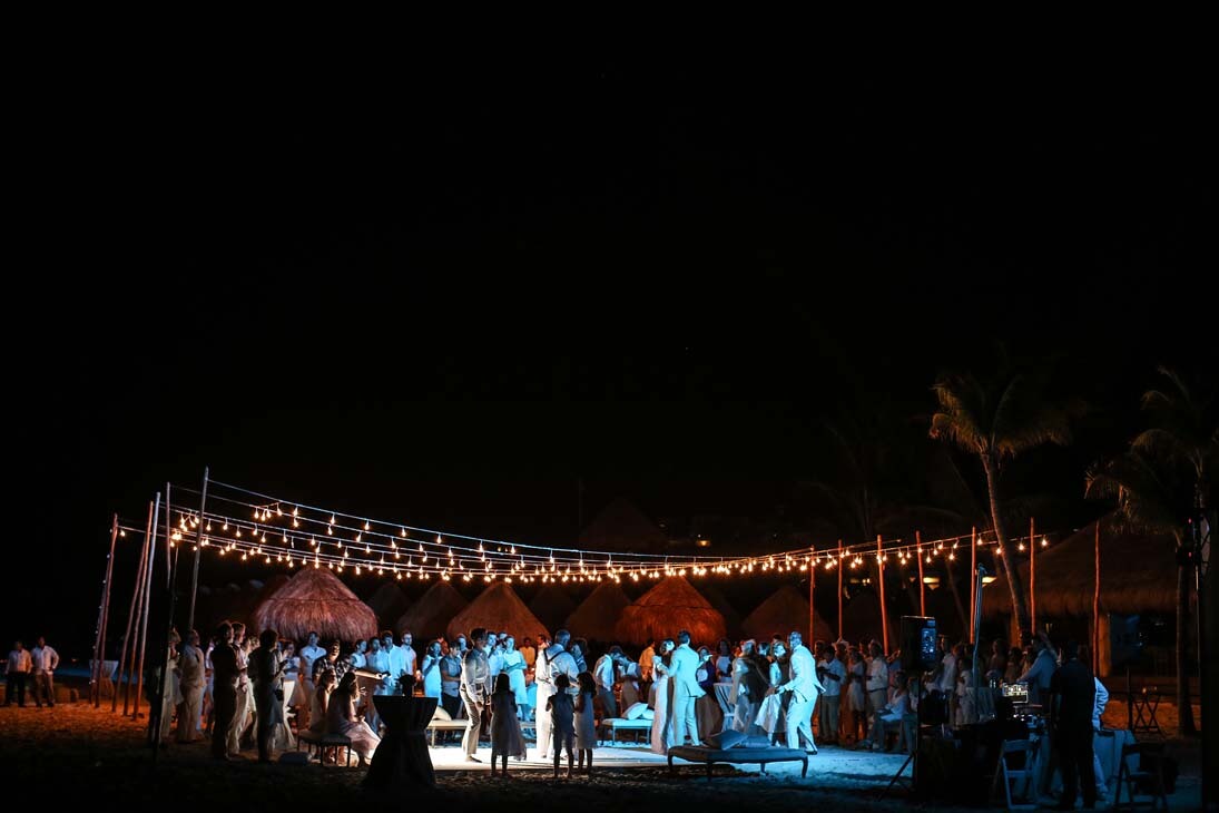 wedding reception photography in finest playa mujeres8
