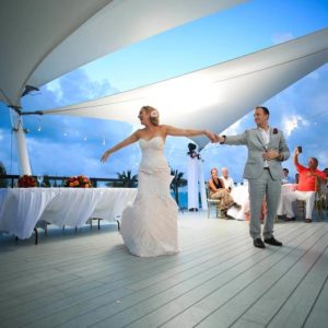 wedding reception photography in finest playa mujeres9